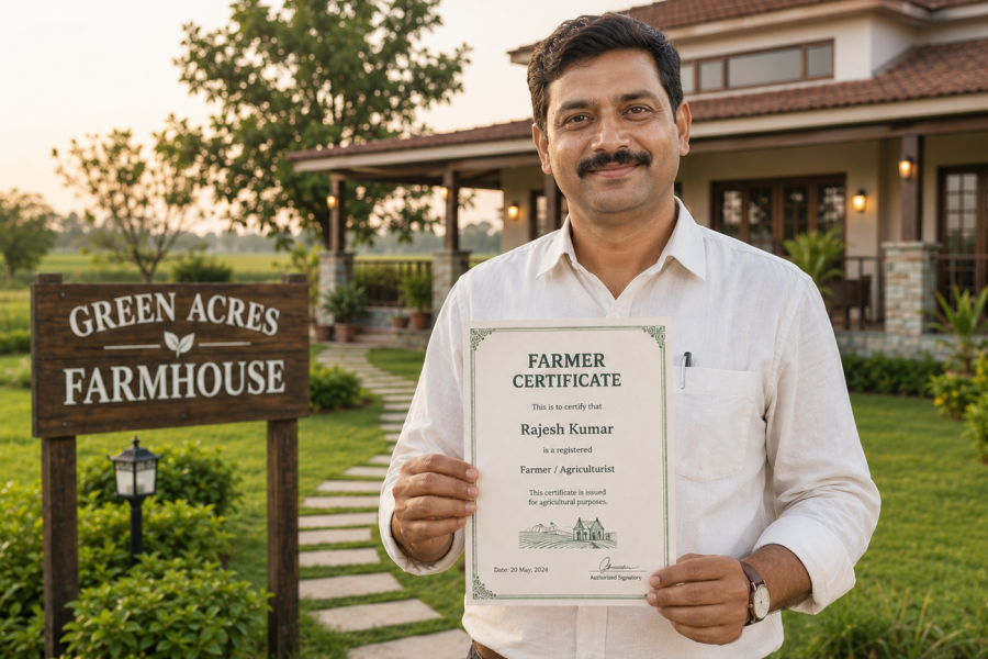 farmer certificate